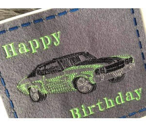 Stickserie - Muscle Cars